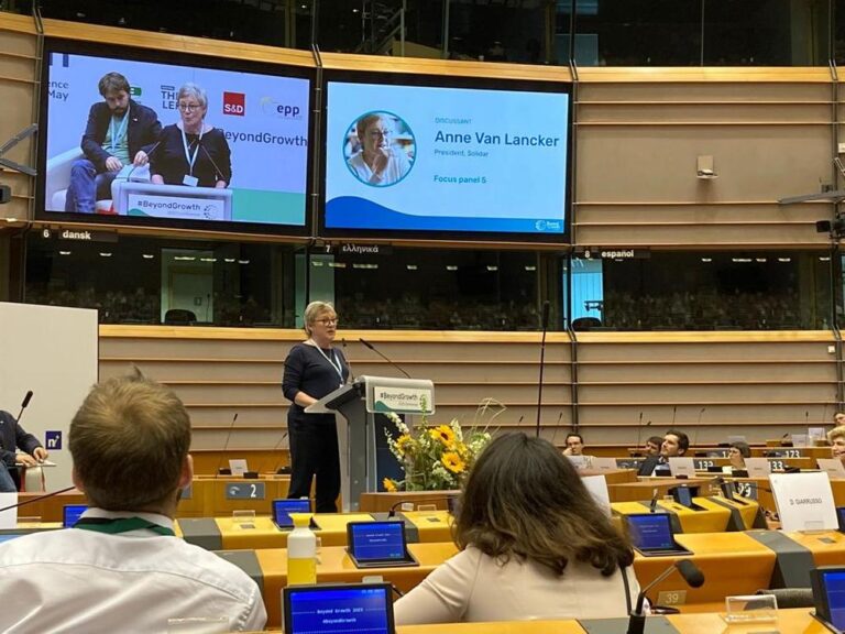 SOLIDAR at the Beyond Growth Conference 2023 – How to build a socio-ecological welfare state?