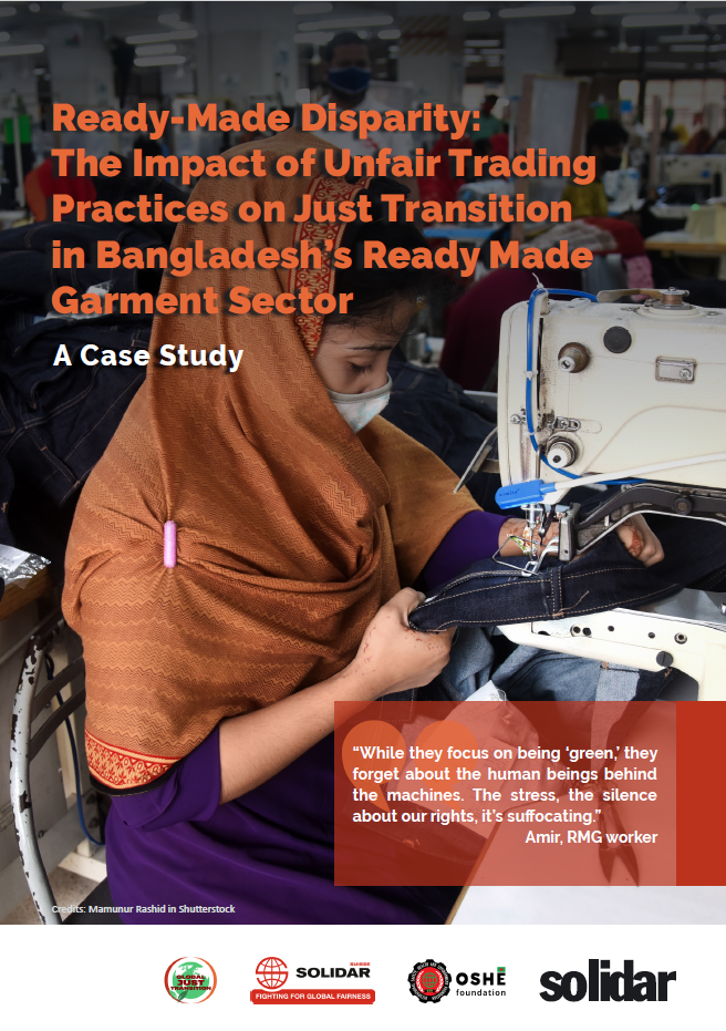 Case Study |  Ready-made disparity: the impact of unfair trading practices on just transition in Bangladesh’s Ready made garment sector